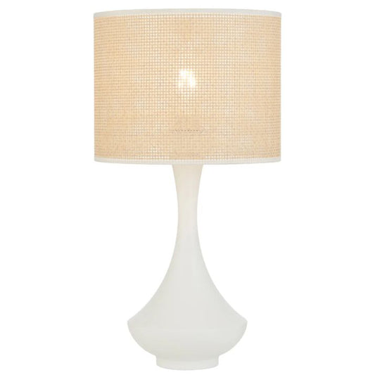 Claris Table Lamp - White