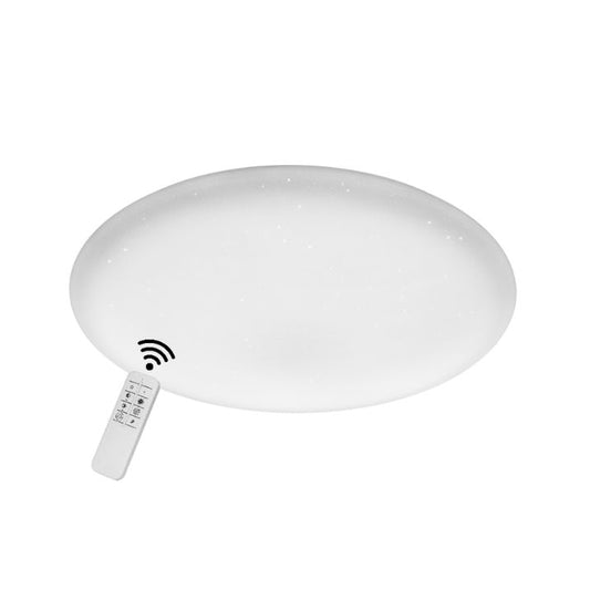 BLISS 77CM Oyster Dimmable Ceiling Light - White