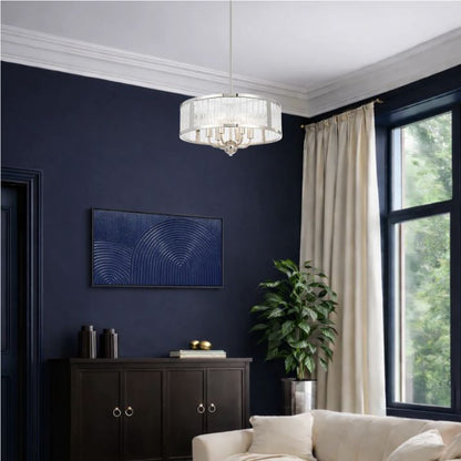 Noral 6 Light Pendant - Nickel