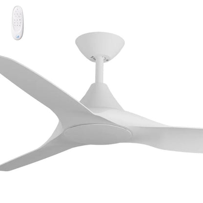 Calibo Smart CloudFan 48" (1220mm) ABS Energy Efficient DC Ceiling Fan and Remote - White