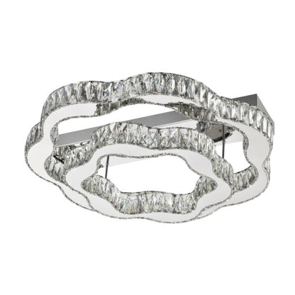 JURA 2 Ring CTC Ceiling Light - Chrome