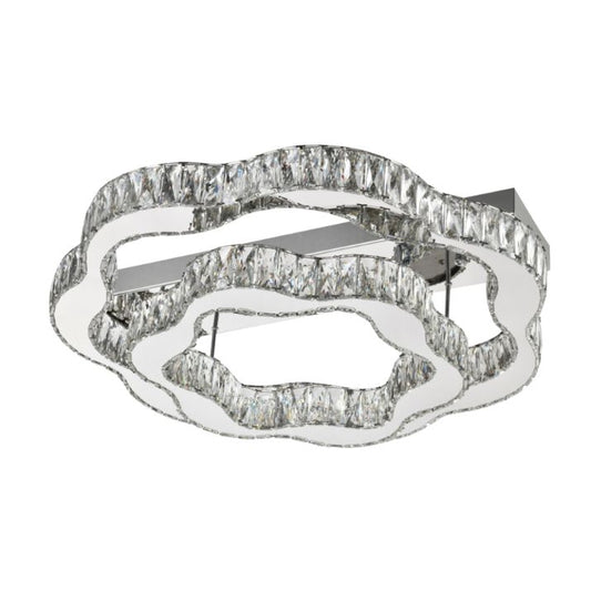 JURA 2 Ring CTC Ceiling Light - Chrome