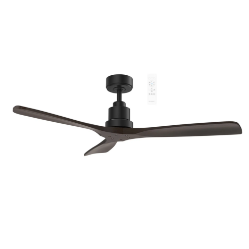 Mallorca DC Matt Black/Walnut 42″ Smart Ceiling Fan With WIFI Remote Control