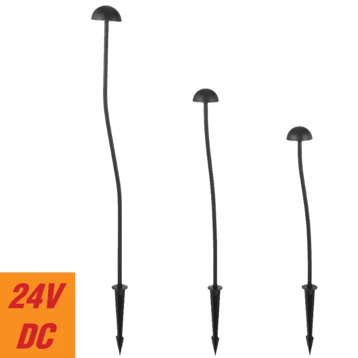 Enoki Post Light - Black