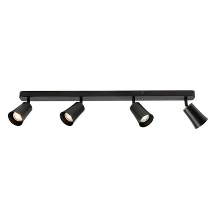 ALVEY 4 Light Ceiling Spot Light - Black
