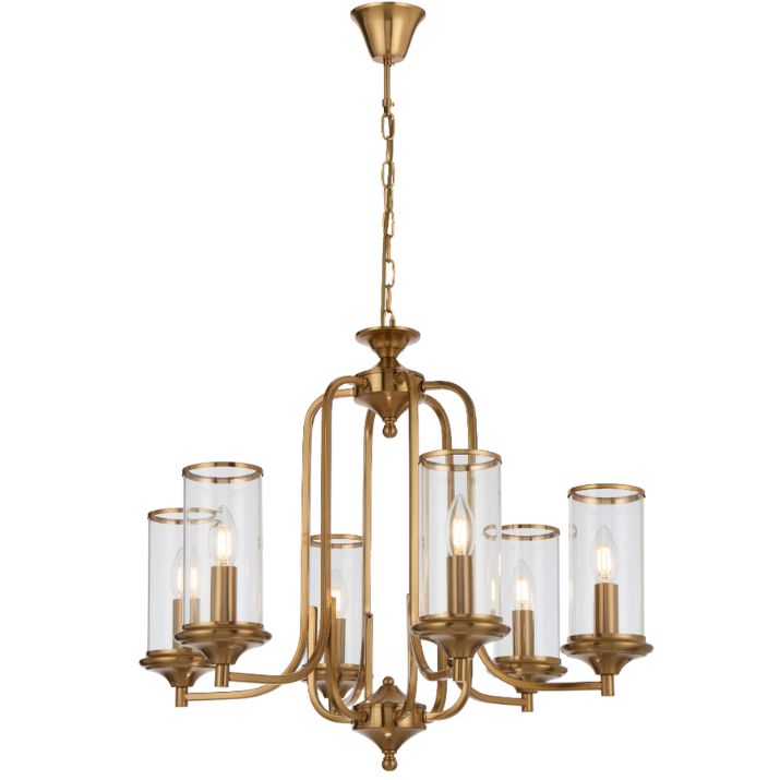 VELDEN 6 Pendant Light - Copper