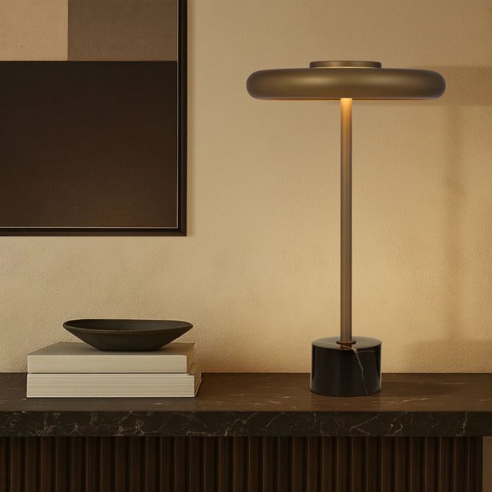 Sisby Table Lamps - Antique Brass