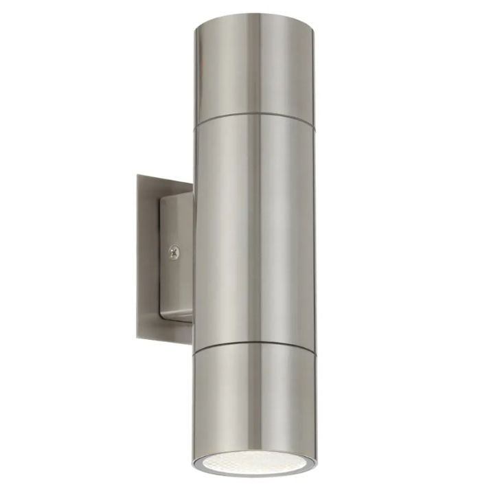 Walsh Twin Exterior Wall Light - Stainless Steel