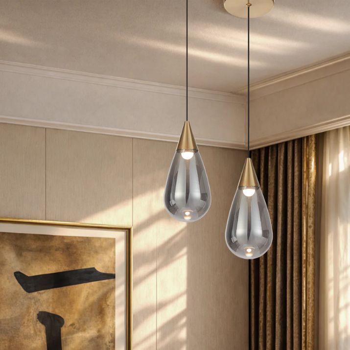 Atico 1 Pendant Light - Smoke