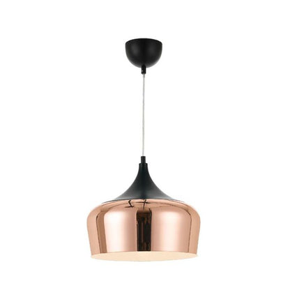 POLK 30CM Pendant Light – Black/Copper