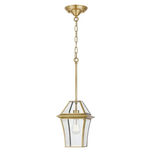 RYE 20CM Pendant Light Solid Brass Small – Brass