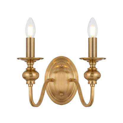 SIEDEL Twin Wall Light - Without Shade