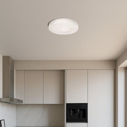 ELTZ 40CM 30W 3CCT LED Oyster Dimmable Ceiling Light