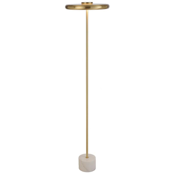 Sisby Floor Lamp - Brass Matt