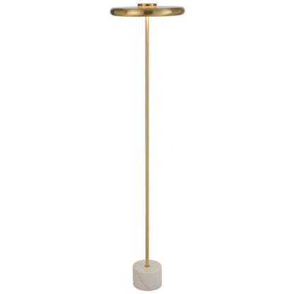 Sisby Floor Lamp - Brass Matt