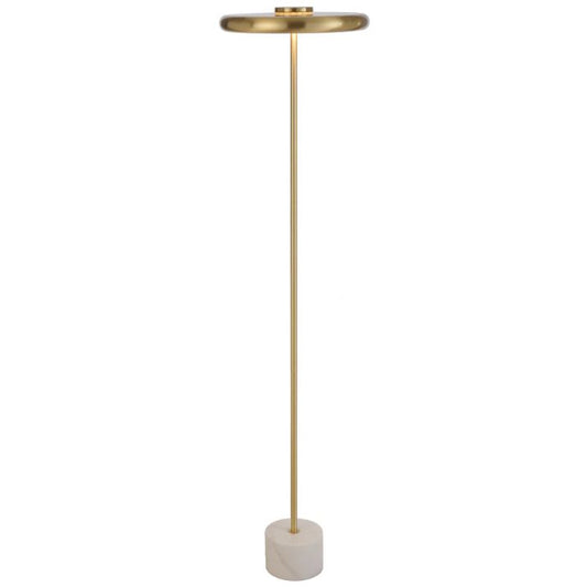 Sisby Floor Lamp - Brass Matt
