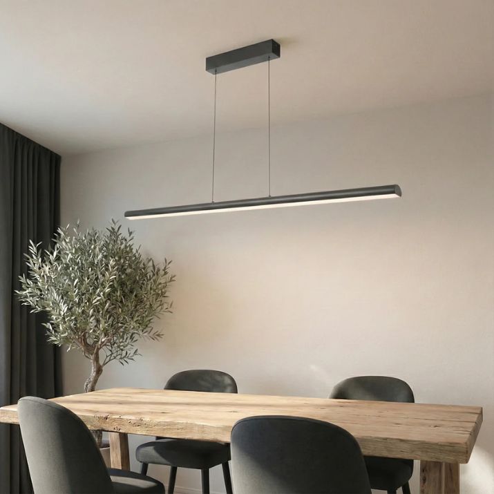 Torben 160 Linear Pendant - Black