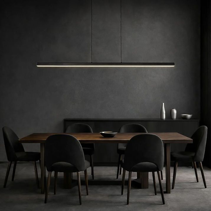 Torben 160 Linear Pendant - Black