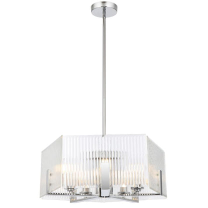 PELION 5 LED Pendant Light - Chrome