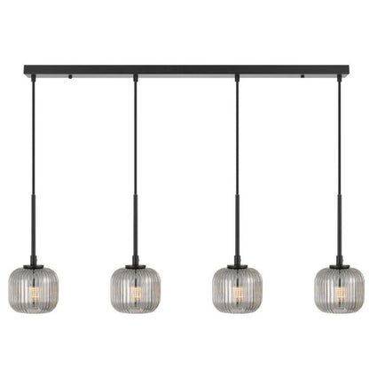 BOBO 4 Pendant Light - Black / Smoke