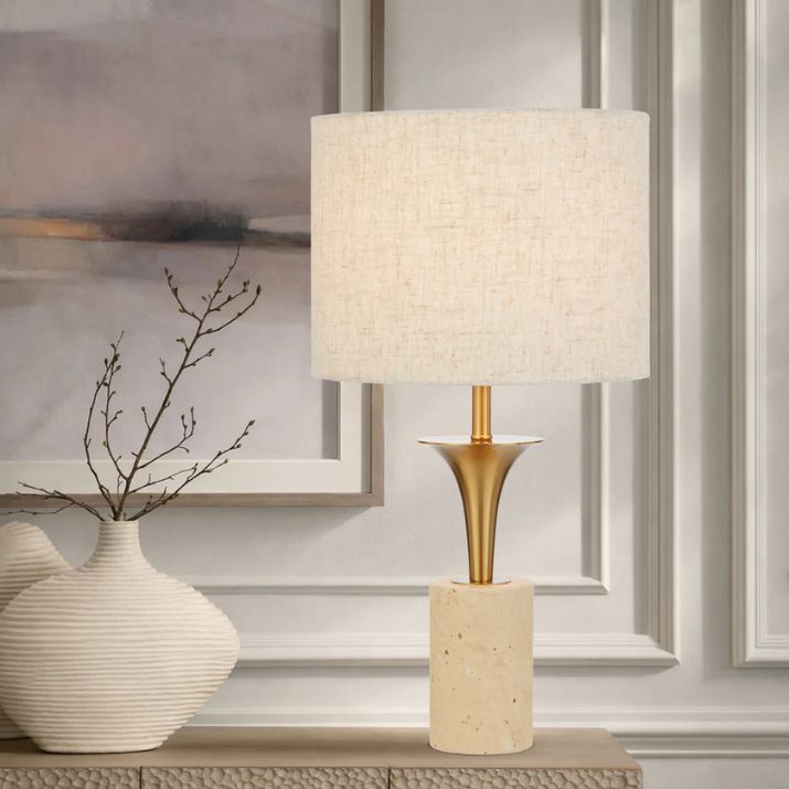 Renara Table Lamp - Antique Gold