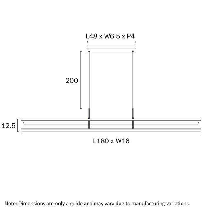 Ariva Linear Pendant Light