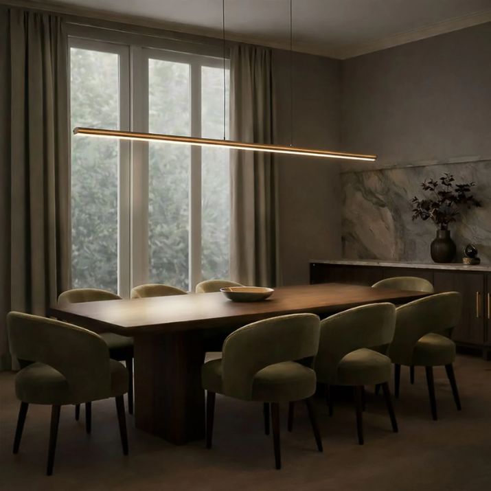 Torben 240 Linear Pendant - Brown