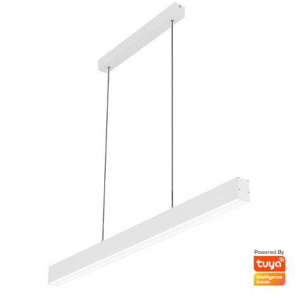 NAVARO 120CM Linear Pendant Light - White