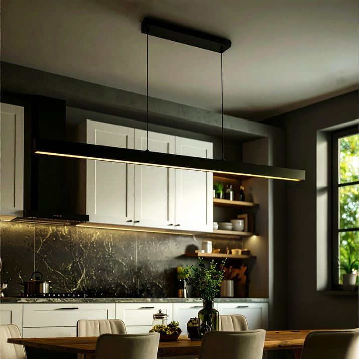 NAVARO II 120 Linear Pendant Light - Black