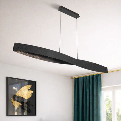 Arezzo 150cm Linear Pendant Light - Black