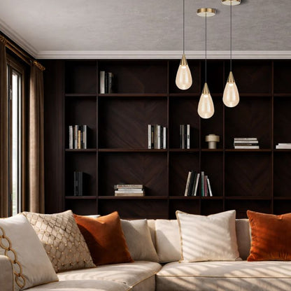 Atico 1 Pendant Light - Champagne