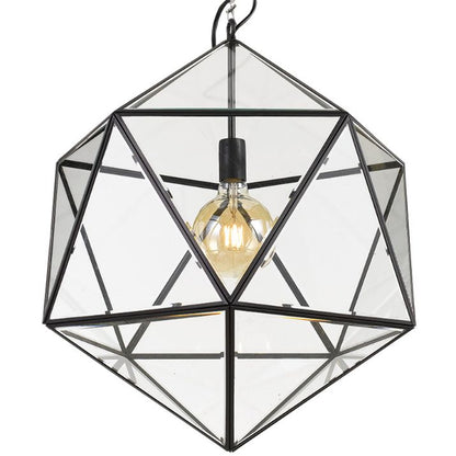 LAZLO 50CM Pendant Light Large - Black