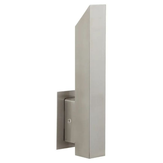 Vostel Single Exterior Wall Light - Stainless Steel