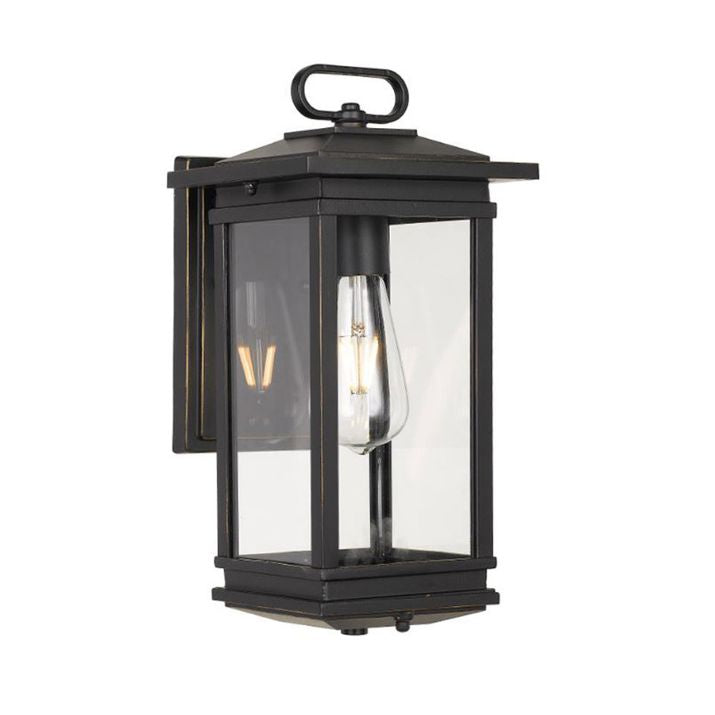 NEVIN Exterior Wall Light - Black