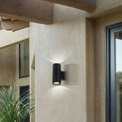 KMAN Up-Down Exterior Wall Light - Black