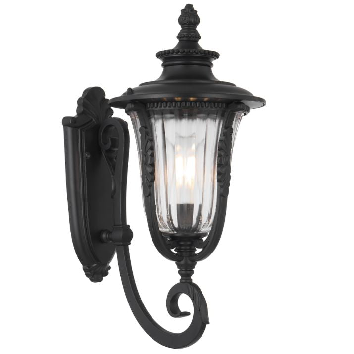 RAMIRO 25CM Exterior Wall Light Large - Black