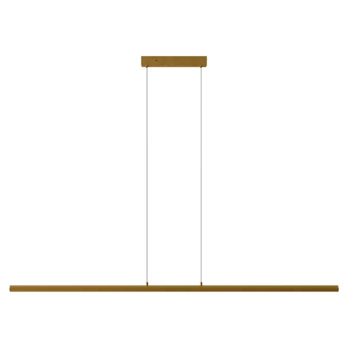 Calibo Aeris 1500mm Slimline Fluted LED Linear Pendant - Gold