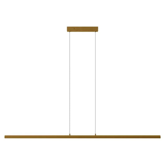 Calibo Aeris 1500mm Slimline Fluted LED Linear Pendant - Gold