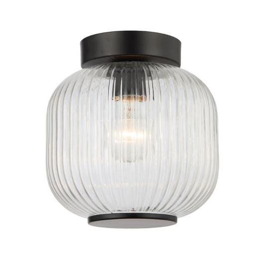 BOBO Batten Fix Ceiling Light - Black / Clear