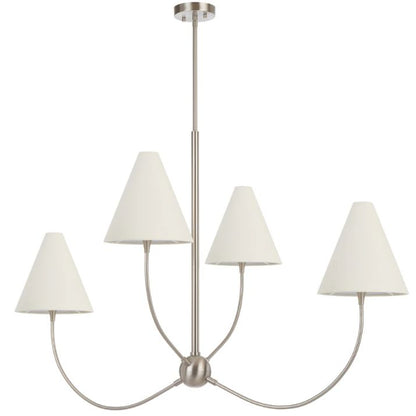 Farnix 4 Light Pendant - Nickel