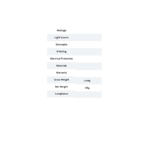 Calibo Canary Fluted 500mm Pendant - Black