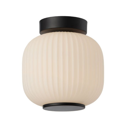 BOBO Batten Fix Ceiling Light - Black / Opal Matt