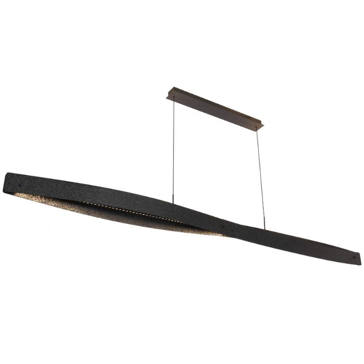 Arezzo 240cm Linear Pendant Light - Black