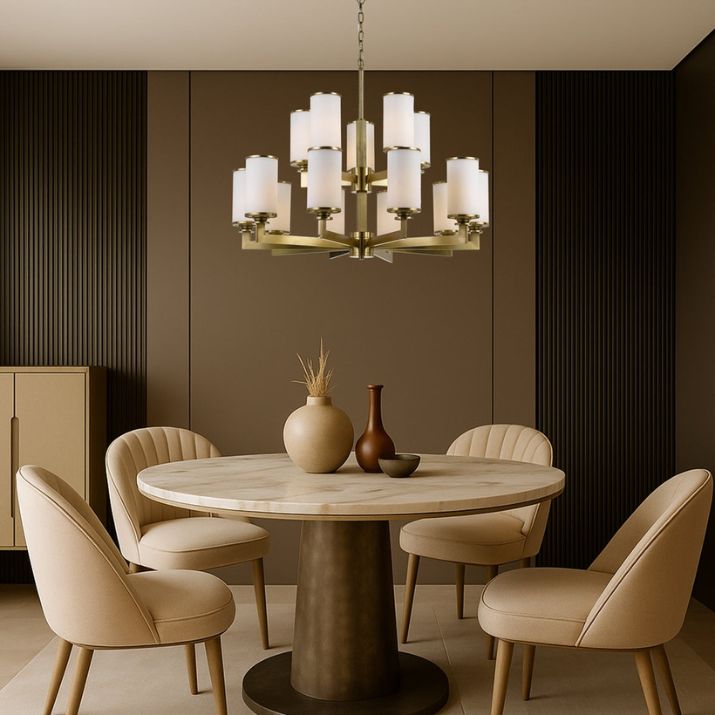 AHERN 15 Pendant Light SOLID BRASS