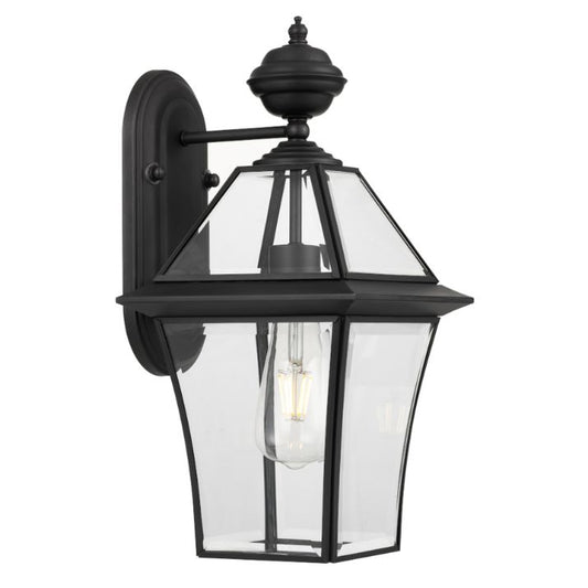 RYE 20CM Wall Light Solid Brass Small - Black