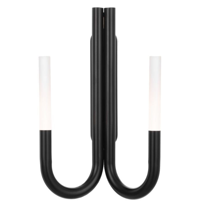 JOSHUA Large LED Wall Light - Black