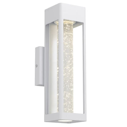 HOLLIS 35 Exterior LED Wall Light - White