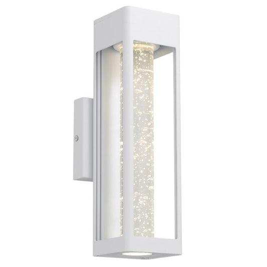 HOLLIS 35 Exterior LED Wall Light - White