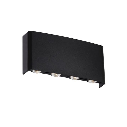 EYVOR 8 LED Wall Light - Black