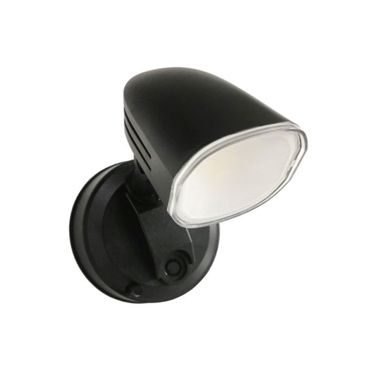 CLARION Single Exterior LED Spotlight - Black